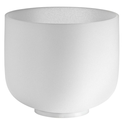 Recipiente cilíndrico branco fosco com textura suave
