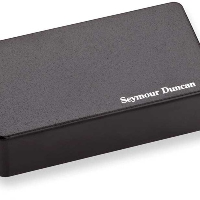 Captador de guitarra elétrica Seymour Duncan preto rectangular