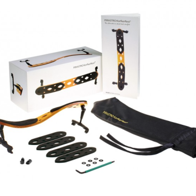 Suporte para ombro PIASTRO KofferRelax com componentes e bolsa de transporte preta