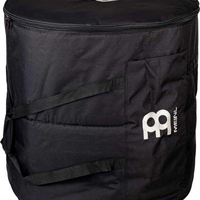 Mala preta para transporte de bateria com alças e logótipo MEINL