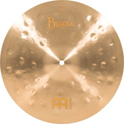 Prato de percussão dourado martelado modelo BYZANCE da MEINL
