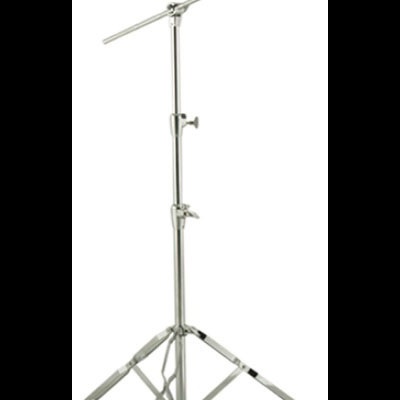 Suporte de microfone metálico ajustável com base tripé