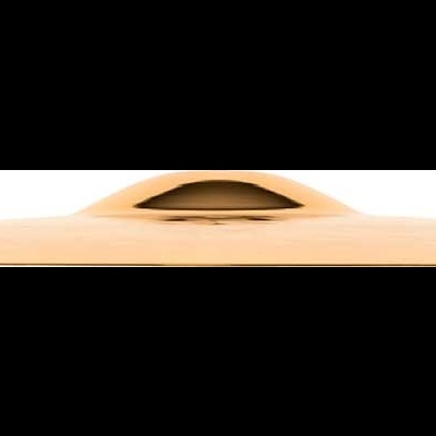 Tampa de panela bege com botão e furo de vapor