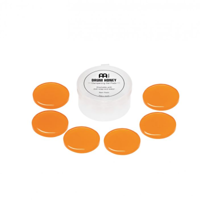 Pastilhas gel laranja DRUM HONEY com embalagem branca