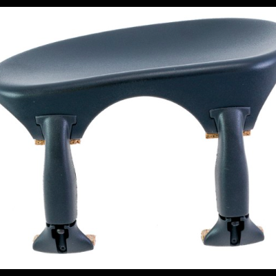 Apoio para violino preto com duas hastes