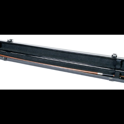 Estojo aberto com arco de violino