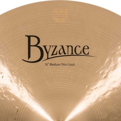 Prato de bateria Byzance 16 Medium Thin Crash dourado