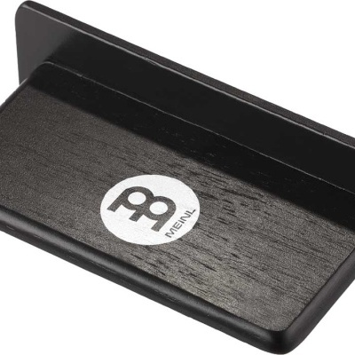 Base de madeira preta com logótipo MEINL