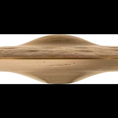 Objeto decorativo ou utensílio de madeira longo e simétrico com base redonda.