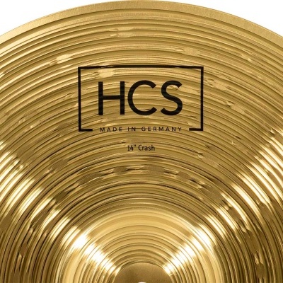 Prato de bateria dourado HCS MADE IN GERMANY 14