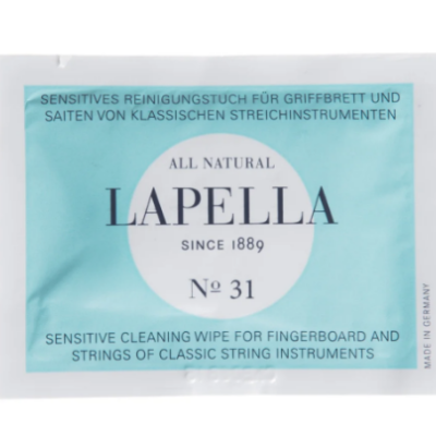 Pacote de lenço de limpeza para instrumentos de corda