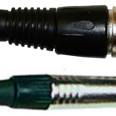 Cabos de áudio com conectores XLR e jack 6,35 mm