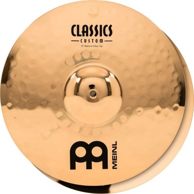 Prato de bateria dourado martelado Meinl Classics Custom