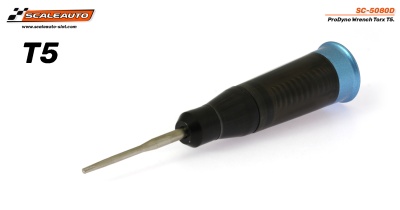 Chave de fendas ProDyno Wrench Torx T5 com cabo preto e azul