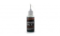 Frasco pequeno de óleo Speed Oil 4 da marca Serpent com tampa branca