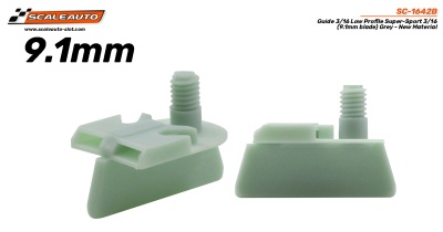 Peças plásticas cinzentas com pinos roscados para modelo SCALEAUTO SC-16428