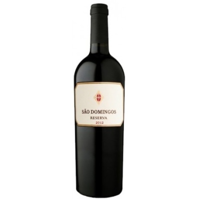 Garrafa de vinho tinto São Domingos Reserva 2012