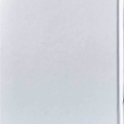 Livro com capa branca e texto ABRIL/CONTROLJORNAL na parte inferior