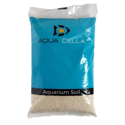 Saco de substrato para aquário AQUA DELLA com texto Aquarium Soil