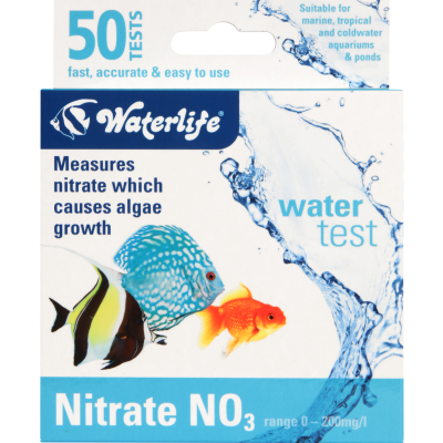 Embalagem de kit de teste de água Waterlife para nitratos em aquários