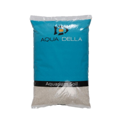 Pacote de substrato para aquário AQUA DELLA com etiqueta 'Aquarium Soil'
