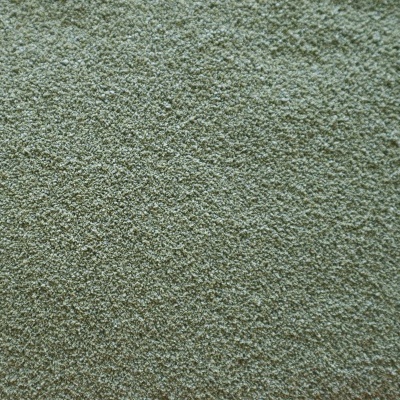 Areia fina esverdeada com textura granulada