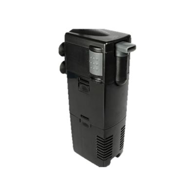 Filtro interno para aquário preto com controlo ajustável