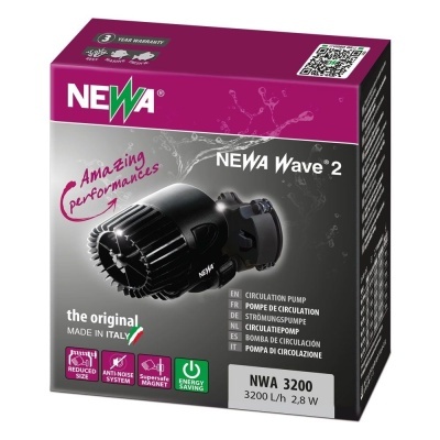 Caixa da bomba de circulação NEWA Wave 2 modelo NWA 3200