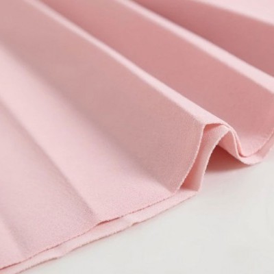 tecido rosa claro com textura suave em ondulações