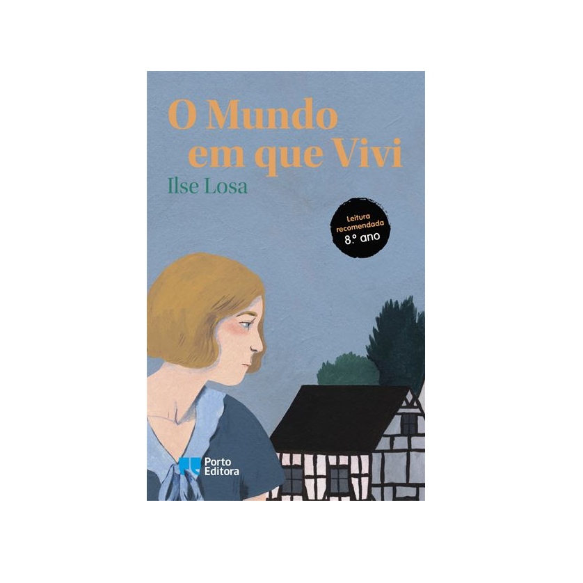 O Mundo em que Vivi Capa do livro 'O Mundo em que Vivi' com ilustração de mulher e casas tradicionais