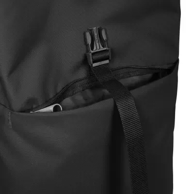Fecho de encaixe preto em tecido preto com fecho de correr