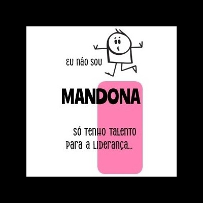 Texto em português com boneco desenhado e fundo rosa claro