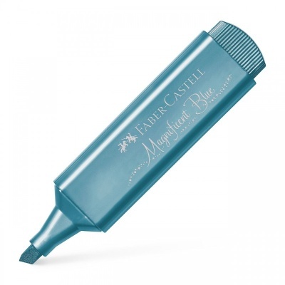 Marcador destacador azul Faber-Castell Magnificent Blue