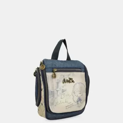 Mala de ombro Anekke com padrão e desenho de rapariga