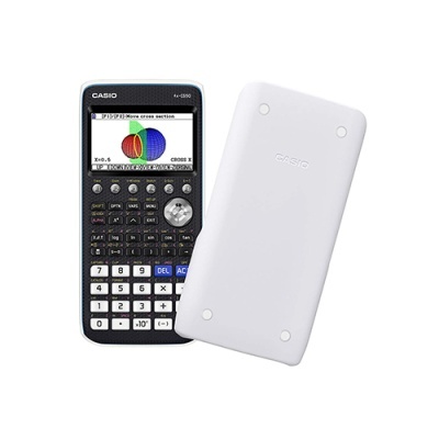Calculadora gráfica Casio FX-CG50 com tampa branca