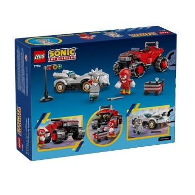 Caixa LEGO Sonic com figuras e carrinhas