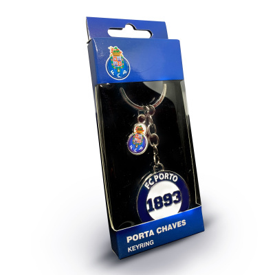 Porta-chaves FC Porto em embalagem azul