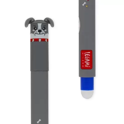 Canetas cinzentas com detalhes de cão e marca LEGAMI MILANO
