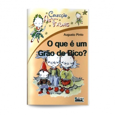 Capa de livro infantil com ilustração de três crianças em desenho e texto em português.