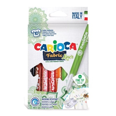 Embalagem de Canetas para Tecido Carioca Fabric Liner coloridas