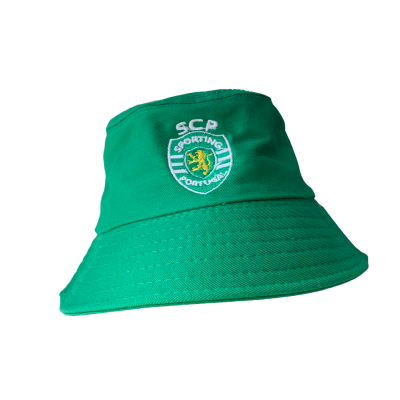 Chapéu verde com emblema SCP Sporting Portugal bordado