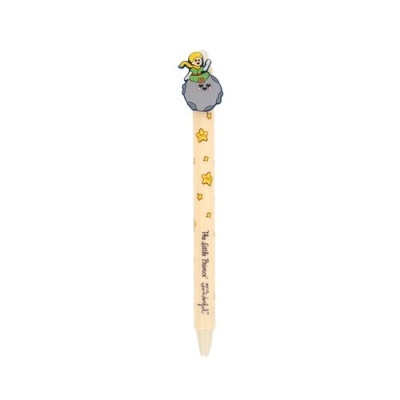 Caneta decorativa com personagem e estrelas