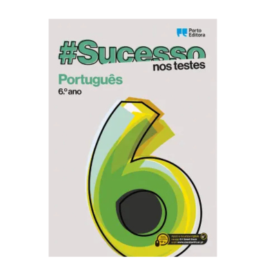 Capa livro #Sucesso nos testes Português 6.º ano