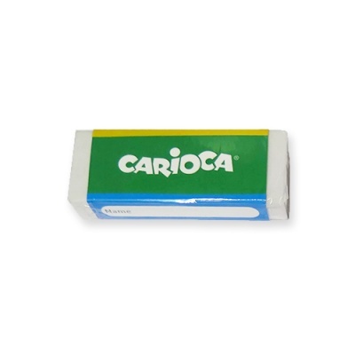 Borracha branca CARIOCA com embalagem colorida