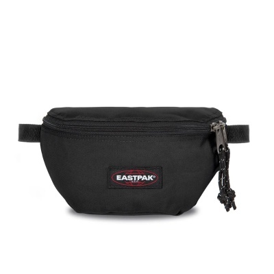 Pochete preta com fecho e logo EASTPAK U.S.A.