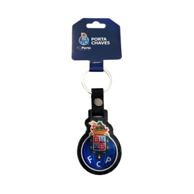 Porta-chaves do FC Porto com anel metálico