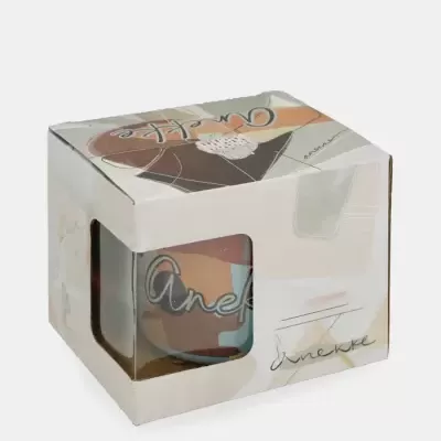 Caixa decorativa com uma chávena Anekke dentro