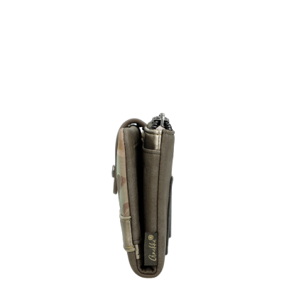 Carteira camuflada com etiqueta Anekke