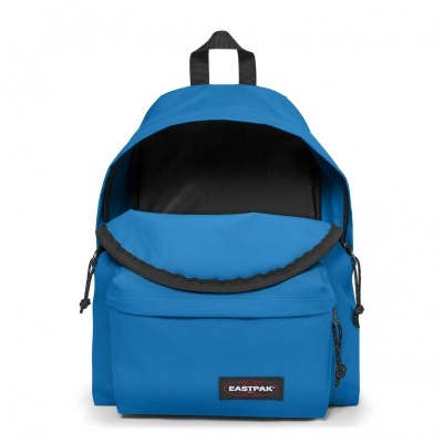 Mochila EASTPAK azul com bolso frontal e interior preto