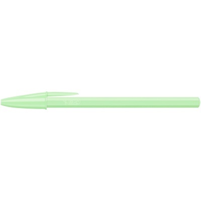 Caneta de esferográfica plástica verde claro